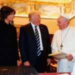 Melania Trump’s ‘moving’ Donald moment at Pope’s funeral